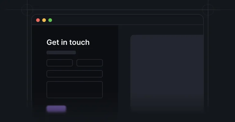 Contact sections